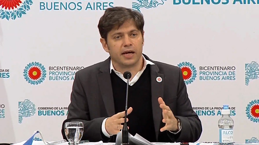 Kicillof realizó declaraciones televisivas Kicillof realizó declaraciones televisivas